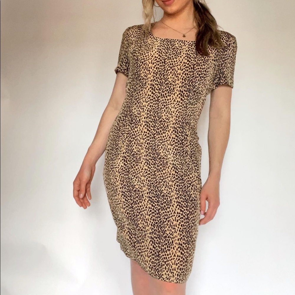 Vintage Chettah Dress 🖤